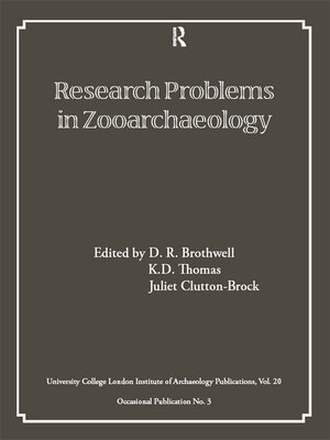 cover image of Research Problems in Zooarchaeology